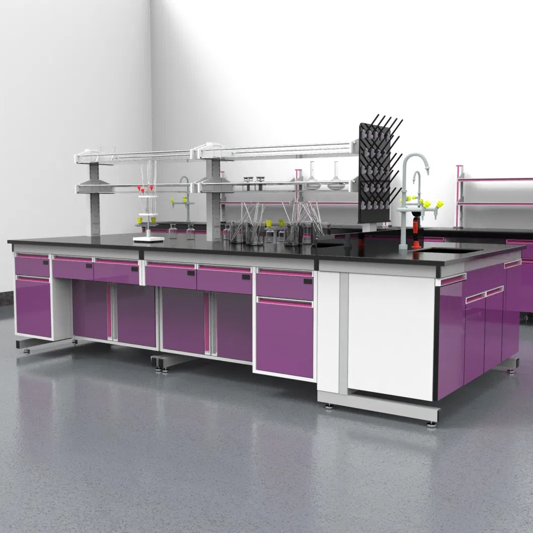 Chemistry Control Panel Gas Fittings Lab Bench Laboratory Furniture for Laboratories