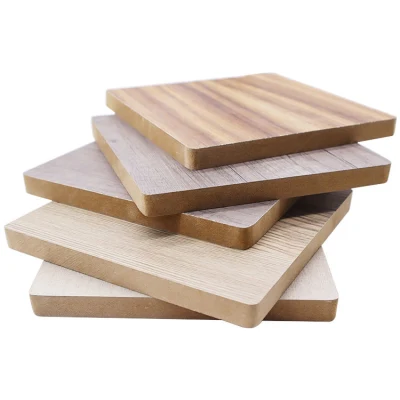 Warm White Thick Melamine MDF Board 18 mm Melamine Coated MDF