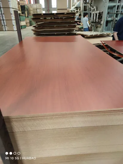 Laminated Melamine Board, Melamine Hmr MDF for Furniture Cabinet